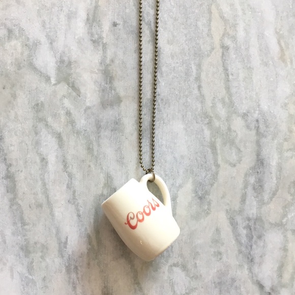 Vintage Jewelry - Vintage Coors Mug Necklace